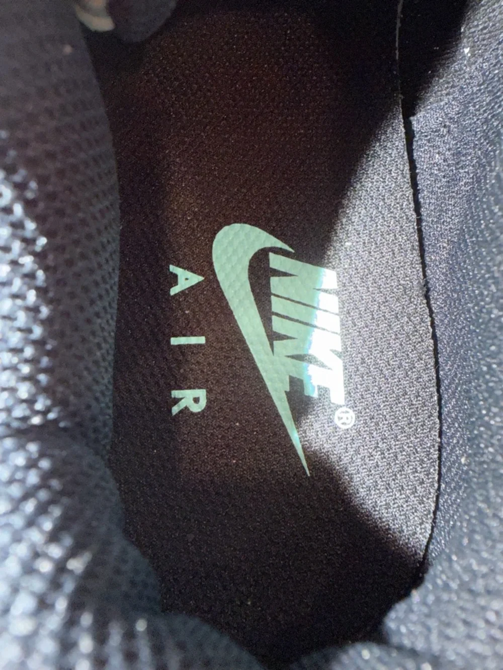 Air Max 90 Premium Camo Mens Running Shoes (Sanddrift/Black/Aurora Green/Khaki) - Picture 8 of 11